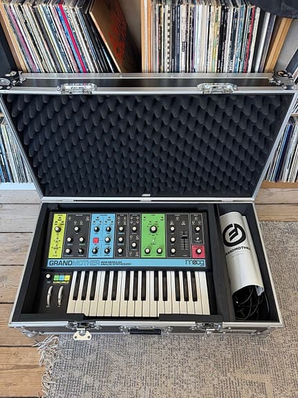 Moog Grandmother analog synthesizer inkl. flightcase