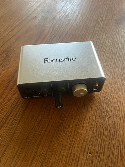 Focusrite USB lydkort / audio interface sølv