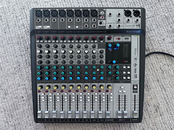 Mixerpult, Soundcraft Signature 12 MTK
