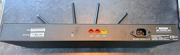 Swissonic Professional Router 2 MKII – 19” rack WiFi router