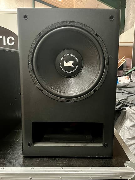 M&K subwoofer 2x12 push pull
