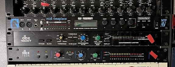 2 x DBX 160 compreessors and upwards expanders