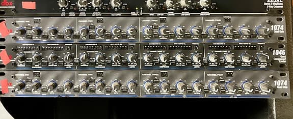 DBX Crossover VCA Gate and compressor