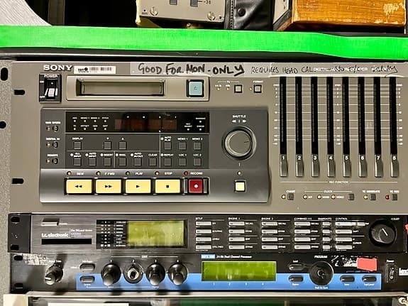 Sony Rack 8 Track Digital Recorder