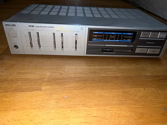 Philips FA153 stereo forstærker – vintage