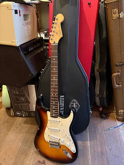 Fender stratocaster Mexico fra år 2005