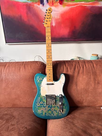 Fender Japan, Blue flower 1993 telecaster.