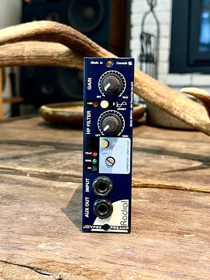 Radial JDX 500 guitar speaker simulator / preamp 500-serie modul