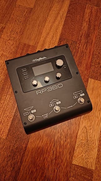 DigiTech RP360 multieffekt / guitar processor + original æske