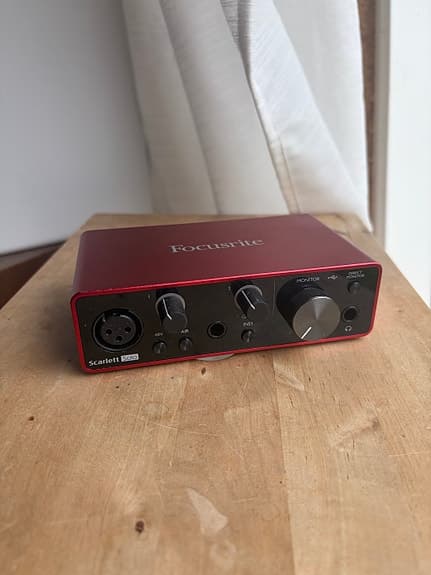 Scarlett Solo Focusrite 3rd gen