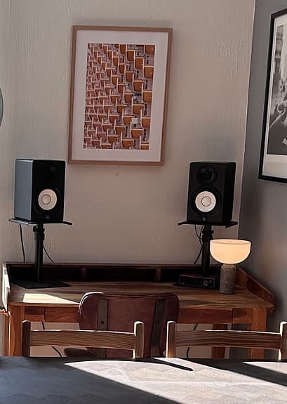 Yamaha HS5 studiomonitor højttalere sort (knap brugt)