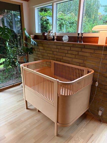 Sebra Baby & Junior Seng i bøgetræ