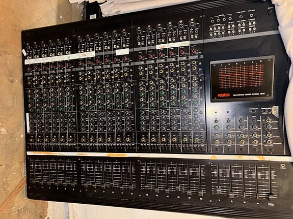 Fostex recording mixer