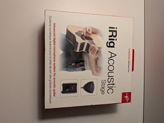 IK Multimedia iRig Acoustic Stage mikrofon system til akustisk guitar