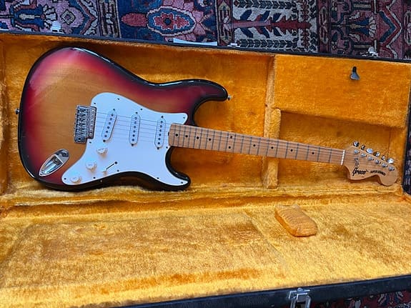 Greco Stratocaster Sunburst Super Sounds SE-500 1976