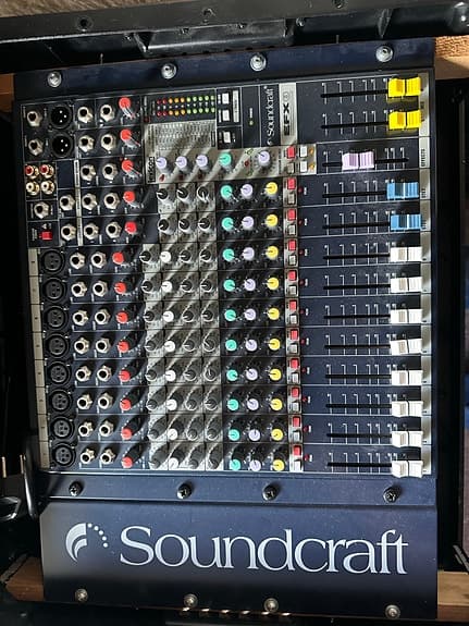 Soundcraft mixer / mixerpult med flere kanaler