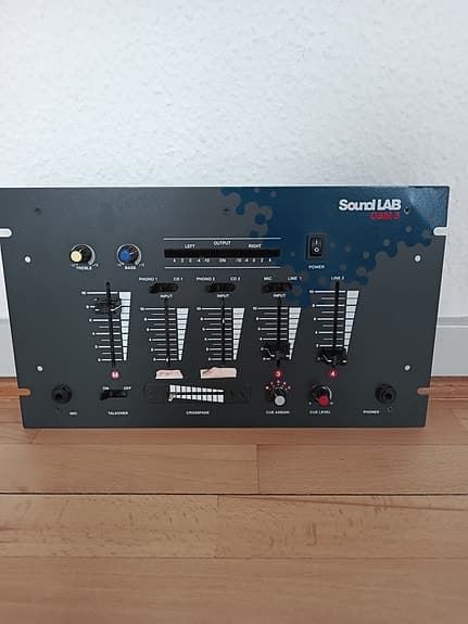 SoundLAB DJ-mixer med flere kanaler