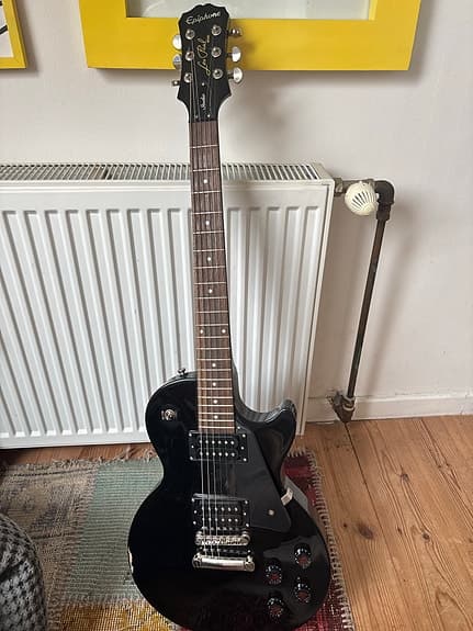 Epiphone Les Paul Studio elektrisk guitar sort