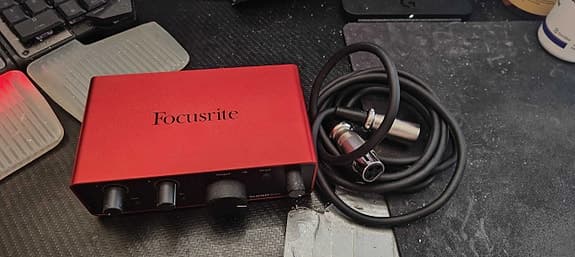 Focusrite Scarlett Solo 4th Gen - 1-in/1-out audio interface