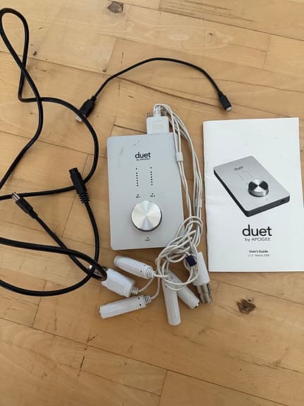 Apogee Duet lydkort Firewire audio interface