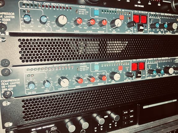 BSS DPR 402 – Dual Channel Compressor / Limiter / De-Esser