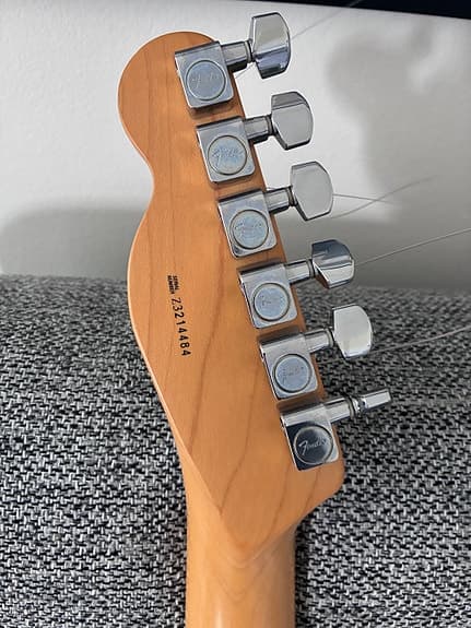 Fender Telecaster elektrisk guitar sunburst