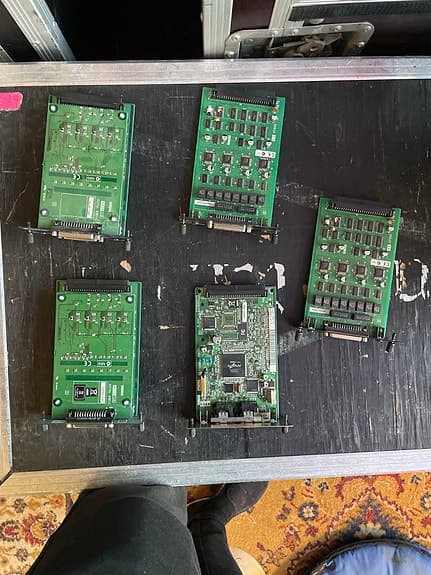 Yamaha MY8-AE / MY8-AE96 / MY16-MD64 digitale I/O kort AES/EBU