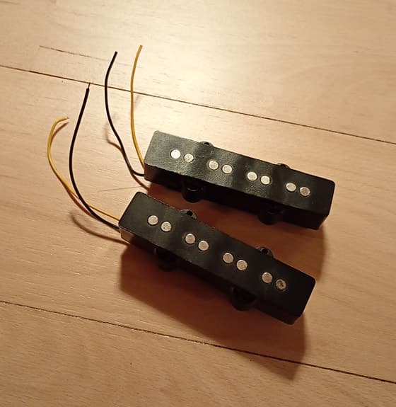 Single coil pickups fra vintage jazz bass