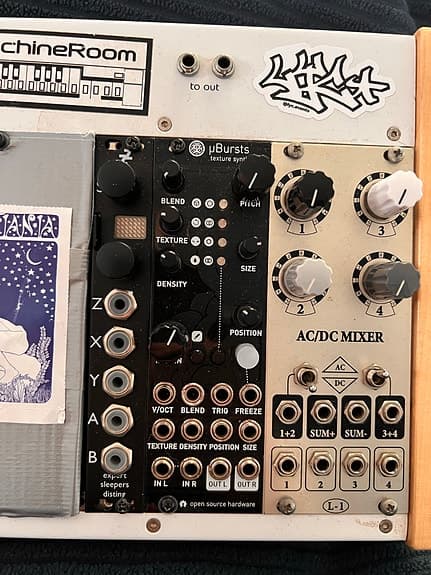 Mutable Instruments uBurst (Clouds clone) eurorack moduler