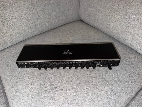 Behringer rack mixer / audio interface