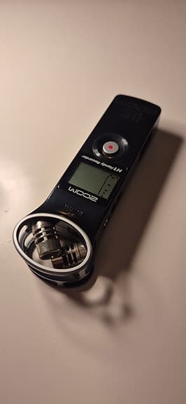 Zoom H1 Handy Recorder lydoptager sort