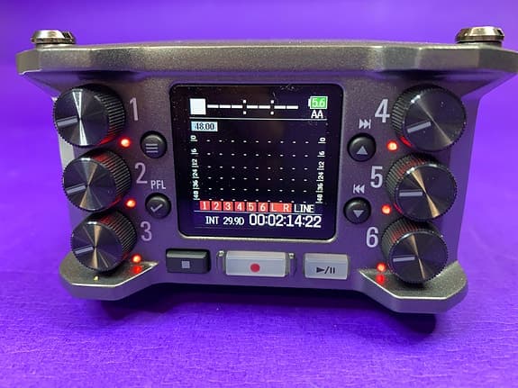 ZOOM F6 Multi Track Field Recorder