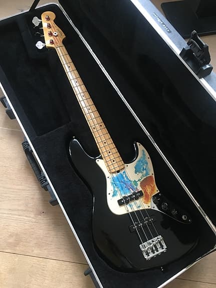 Fender Jazz Bass USA Standard med ahorn gribebræt
