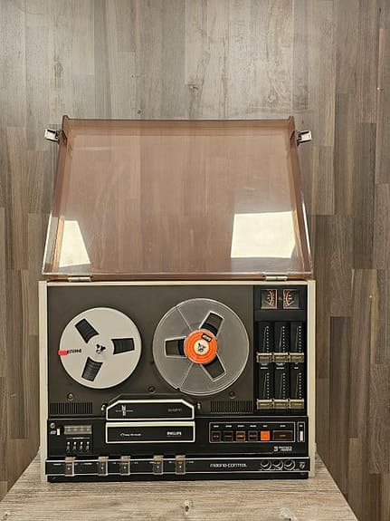 Philips - N 4511 Reel to reel spolebånd 18 cm