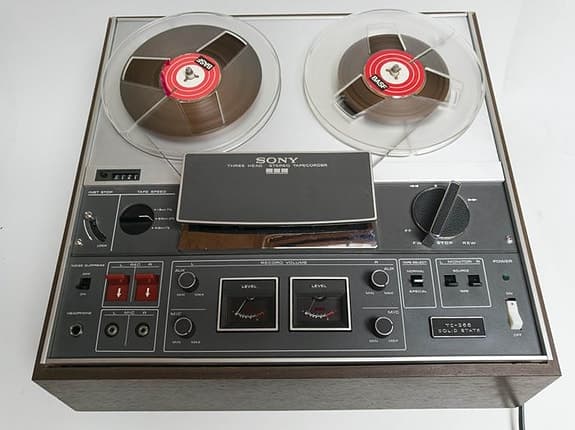 Sony - TC 366 Reel to reel spolebånd 18 cm