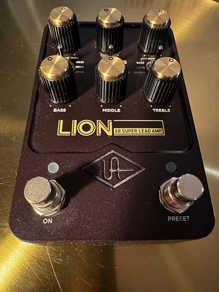 Universal Audio UAFX Lion 68 Super Lead Amp guitarpedal