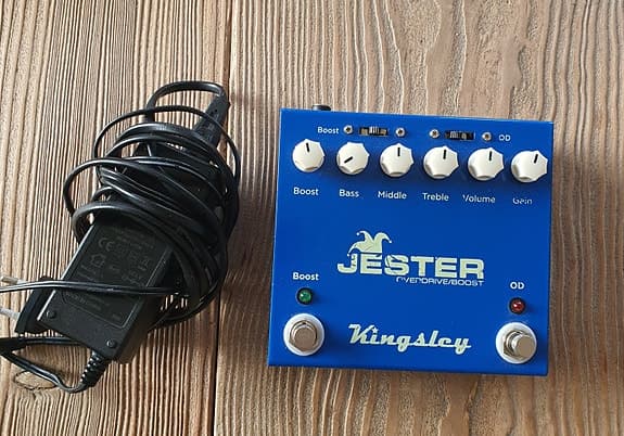 Kingsley Jester V2 Real Tube Overdrive and Boost