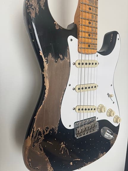 Fender Custom Shop 1958 stratocaster heavy relic - nypris 40000 kr.
