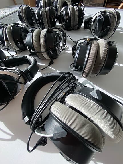 14 stk. Superlux HD-660 PRO hovedtelefoner – som nye