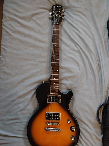 Electric Guitar Epiphone Les Paul Special II, Vintage Sunburst+bag