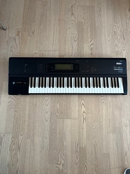 Korg 01/W FD music workstation keyboard
