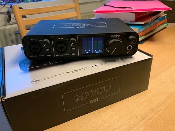 Motu M2 Audiointerface