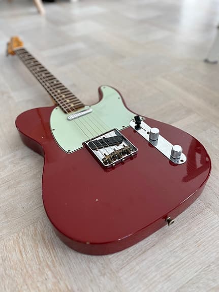 Fender Custom Shop ’63 Telecaster Journeyman Relic – Cimarron Red