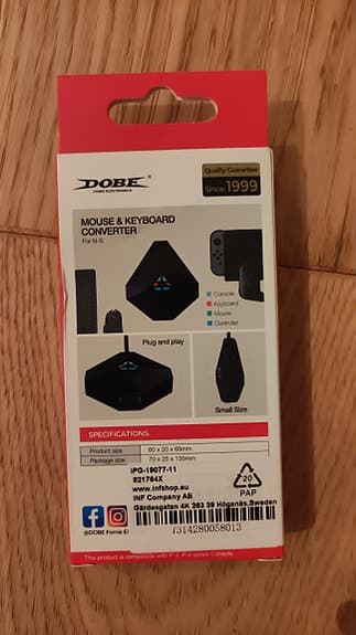 Mouse and keyboard converter