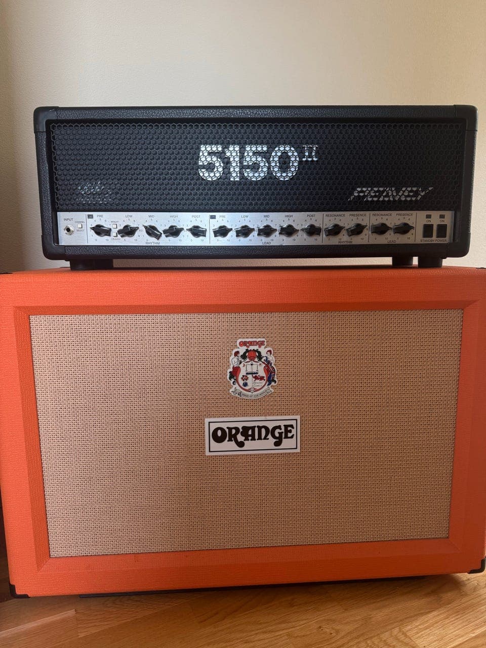 Orange PPC212 2x12 Kabinett, Closed Back