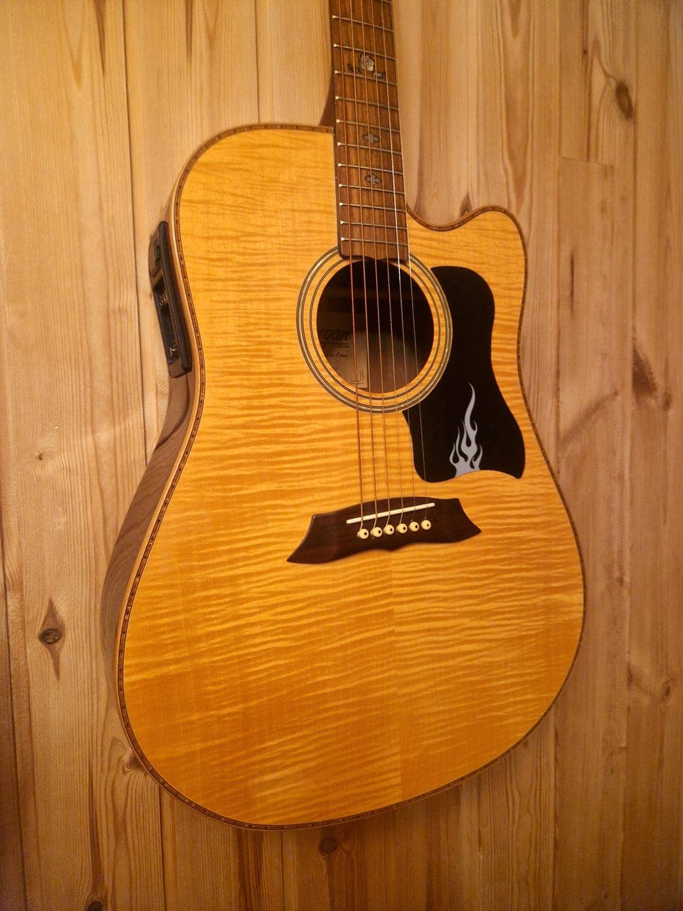 Morgan elektroakustisk gitar