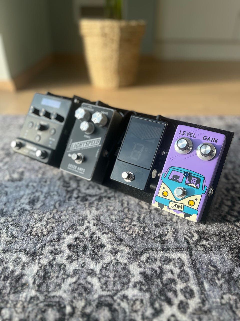Pedaltrain Nano m/high end pedaler // Greer // Jam Pedals