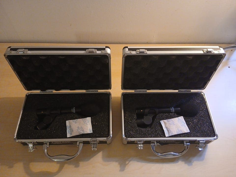 2 stk nesten ubrukte AKG C 480 B