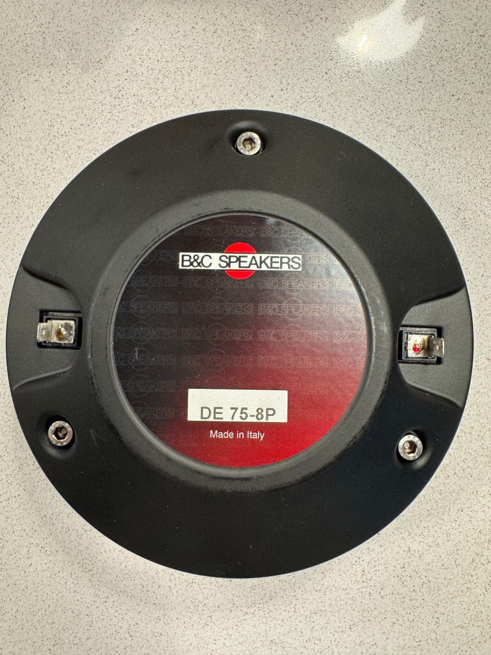2 stk B&C DE75P 2" kompresjonsdrivere