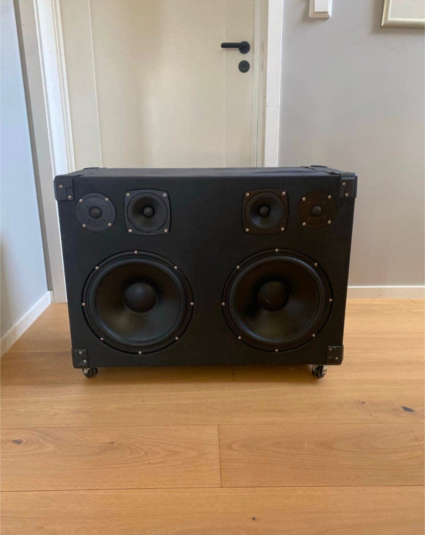 Kabinett 2x12 treveis (Peerless elementer)